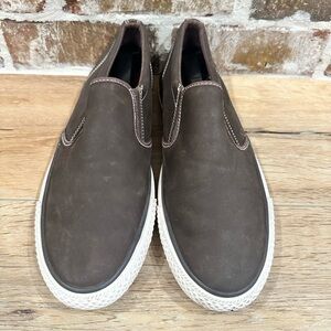 Denim And Supply Ralph Lauren Reave Leather Upper Slip On Shoe Brown Size 10D
